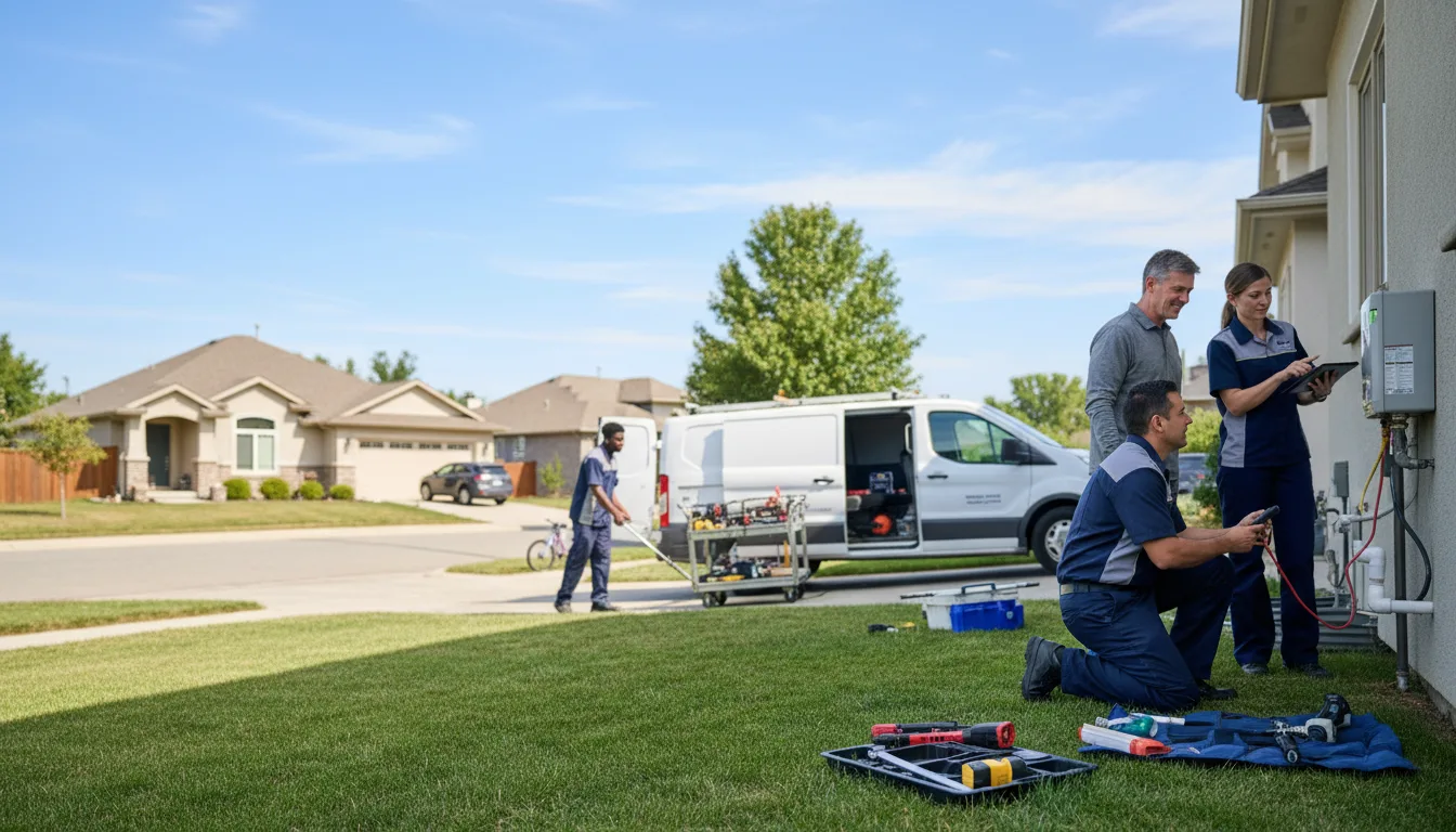 Tankless water heater service in Germantown, OH